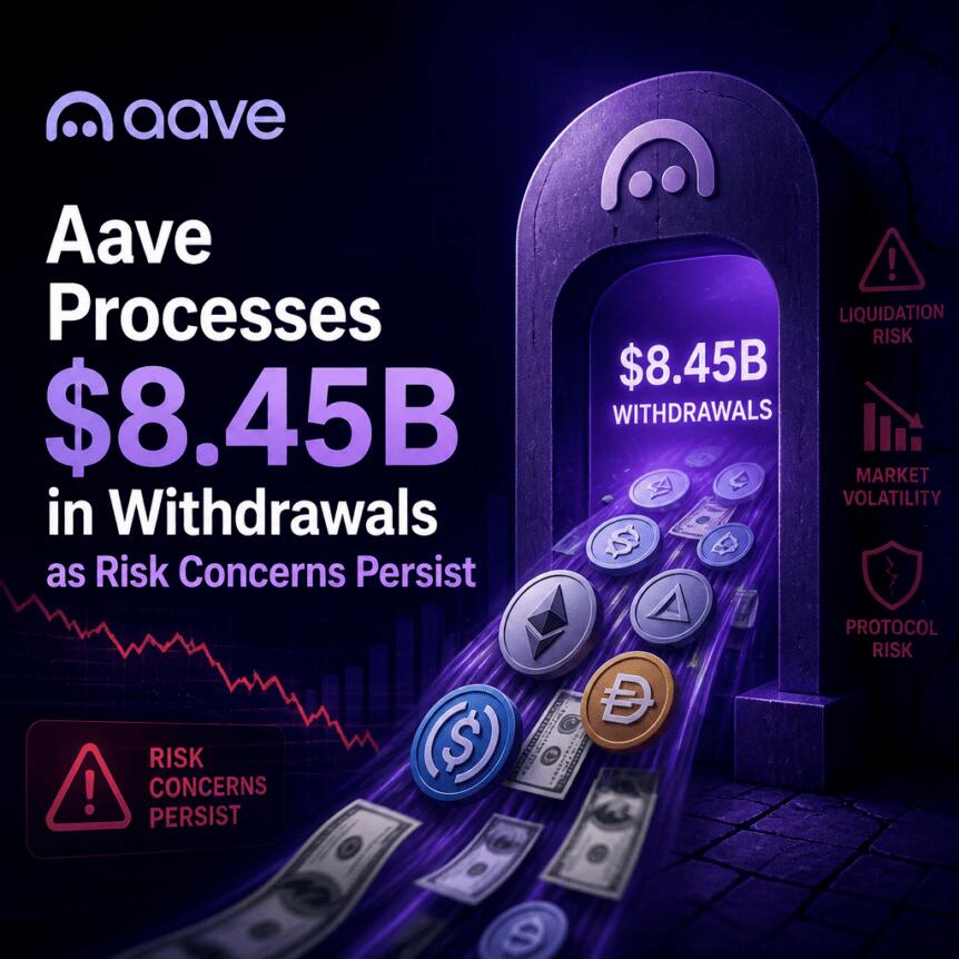 Aave流动性危机暴露DeFi系统性风险