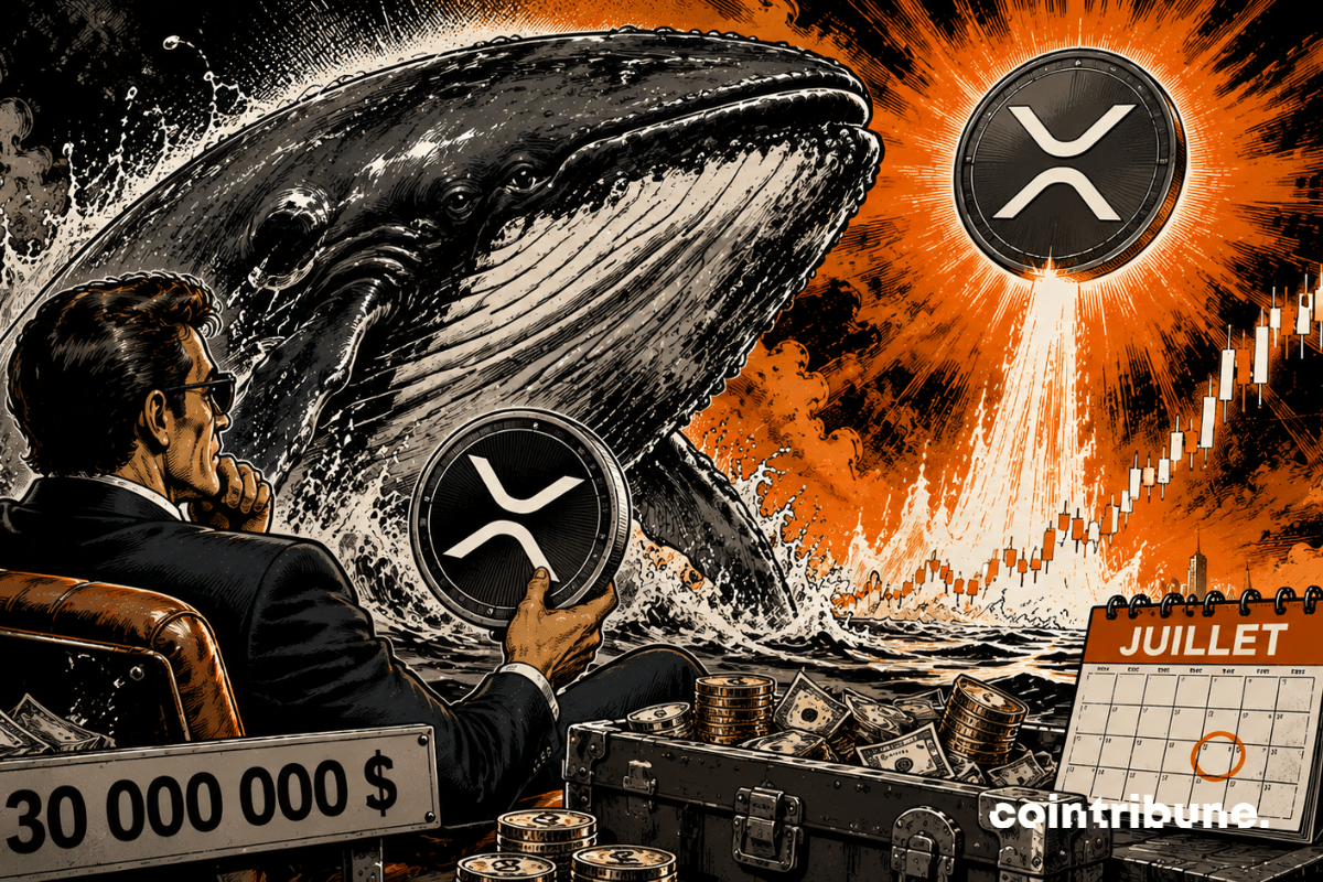 XRP巨鲸押注七月反弹，3000万头寸陷清算危机