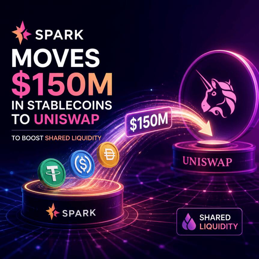 Spark引爆Uniswap v4稳定币流动性新范式