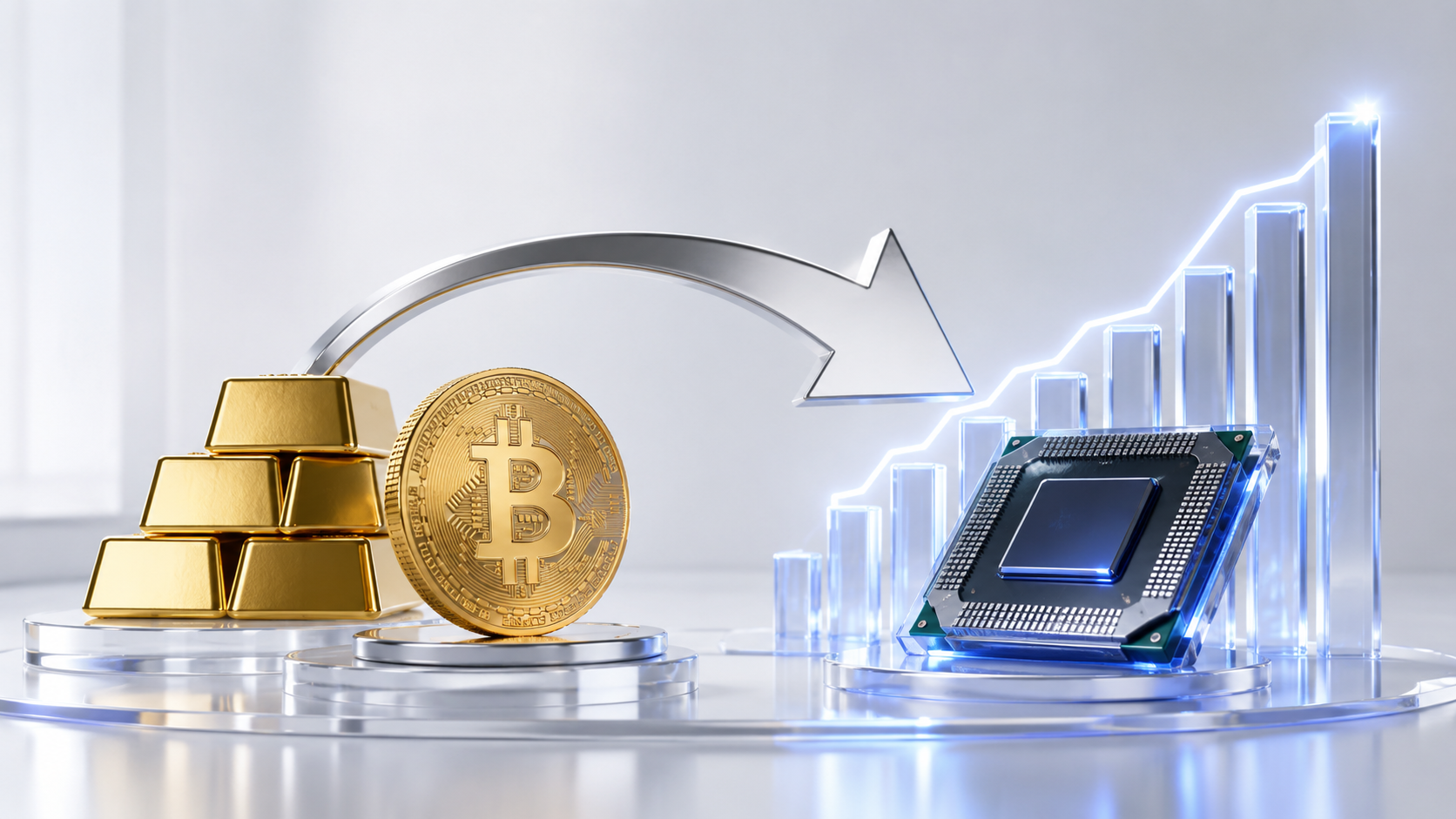 散户资金大迁徙：半导体ETF吸金200亿，黄金比特币遭抛售