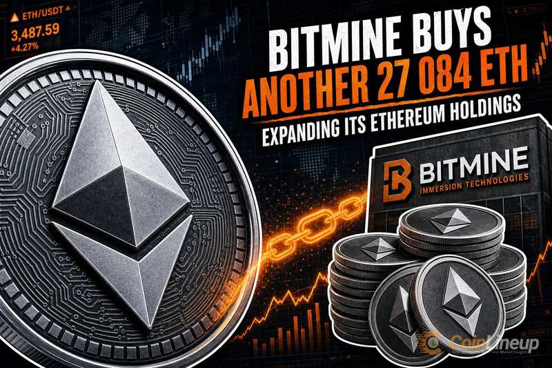 Bitmine再购逾2.7万枚以太坊，逼近5%供应目标