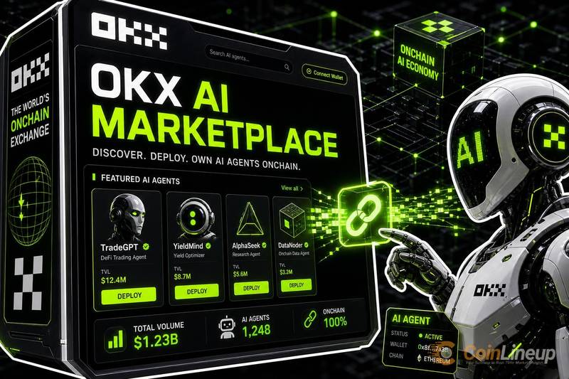 OKX推链上AI市场：智能体可自主工作并链上结算