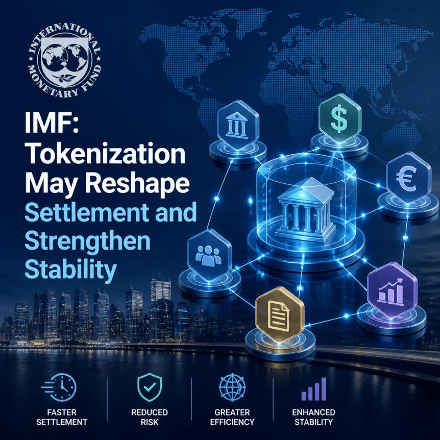 IMF重磅发声：代币化将重构金融底层架构
