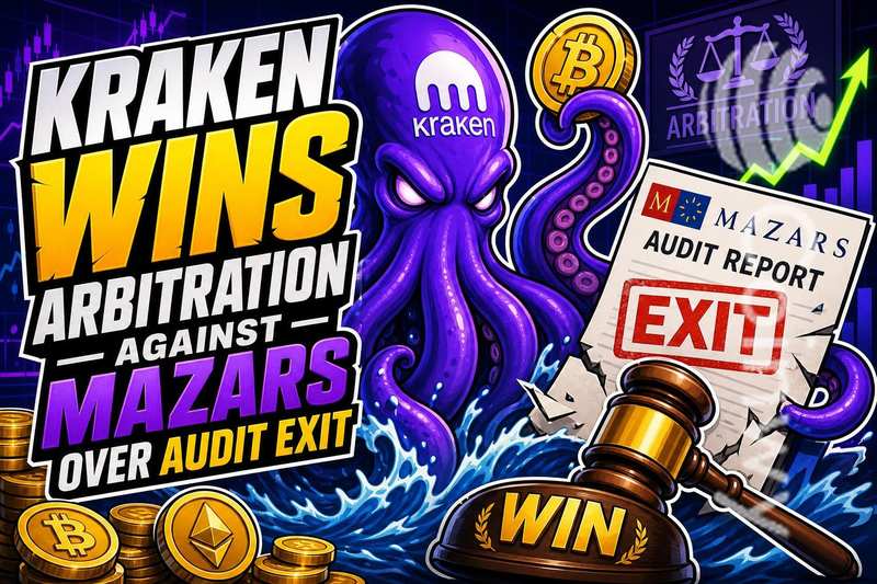 Kraken母公司在审计纠纷中胜诉获赔2200万美元