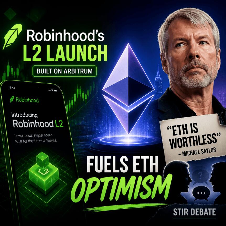 Robinhood Chain引爆以太坊生态，流动性与估值双重催化