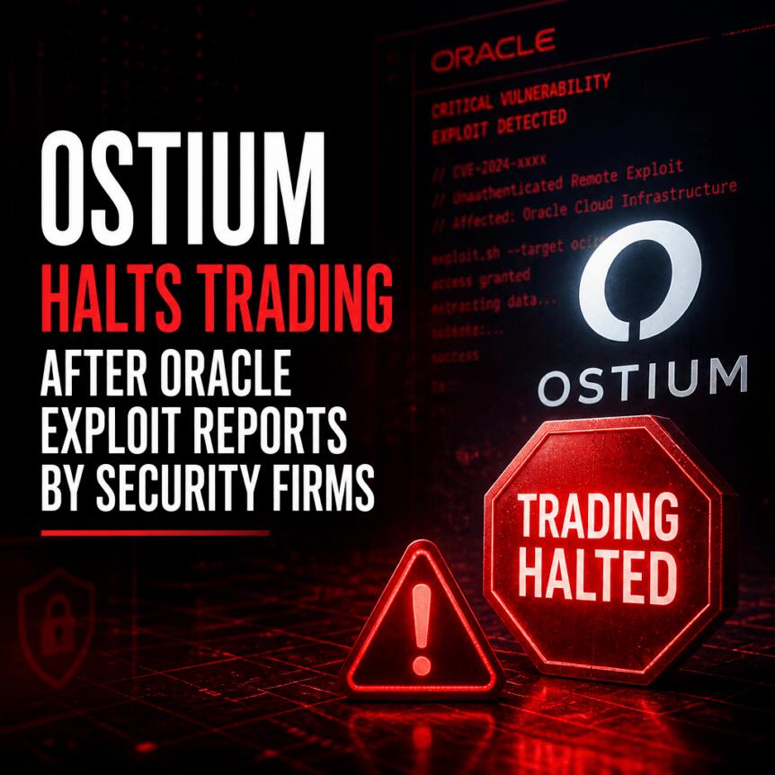 Ostium因预言机漏洞暂停交易，损失估超2000万美元