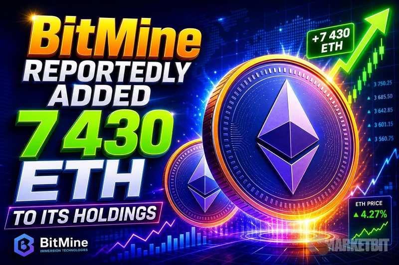 BitMine增持7430枚ETH引市场热议，储备动向成焦点