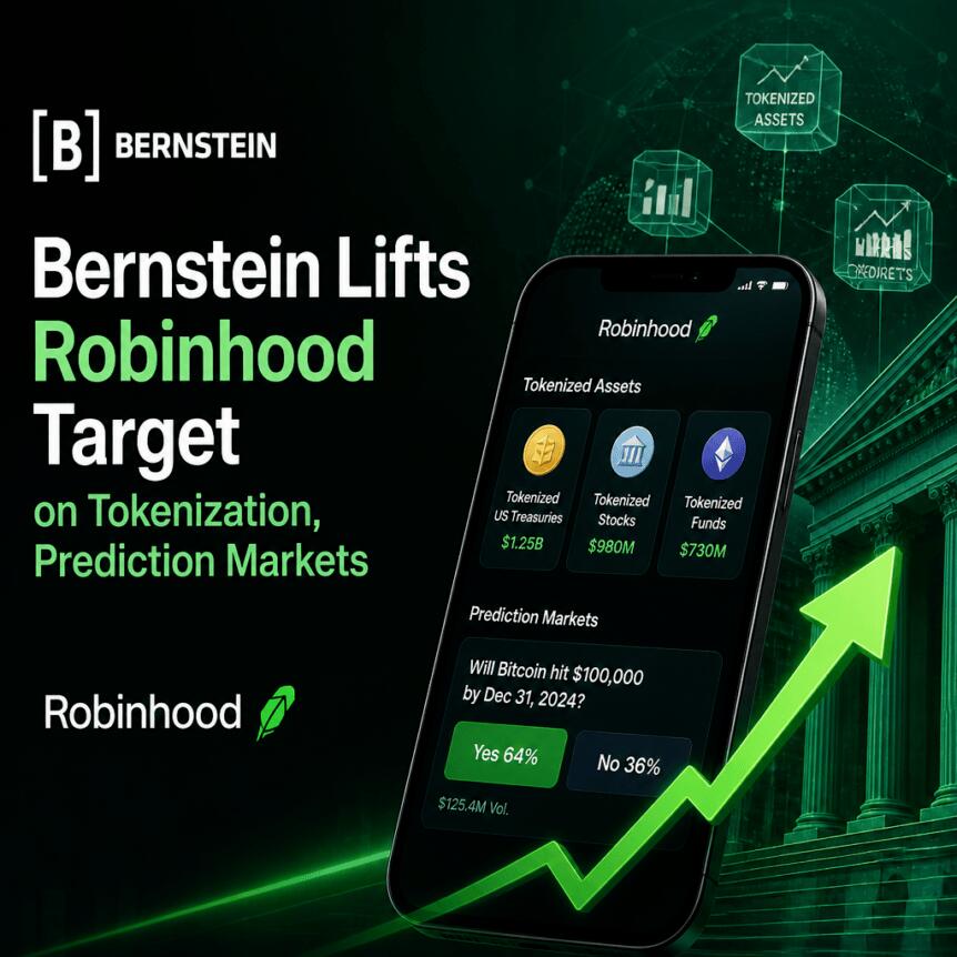 Robinhood新引擎浮现：预测市场与代币化资产成华尔街焦点