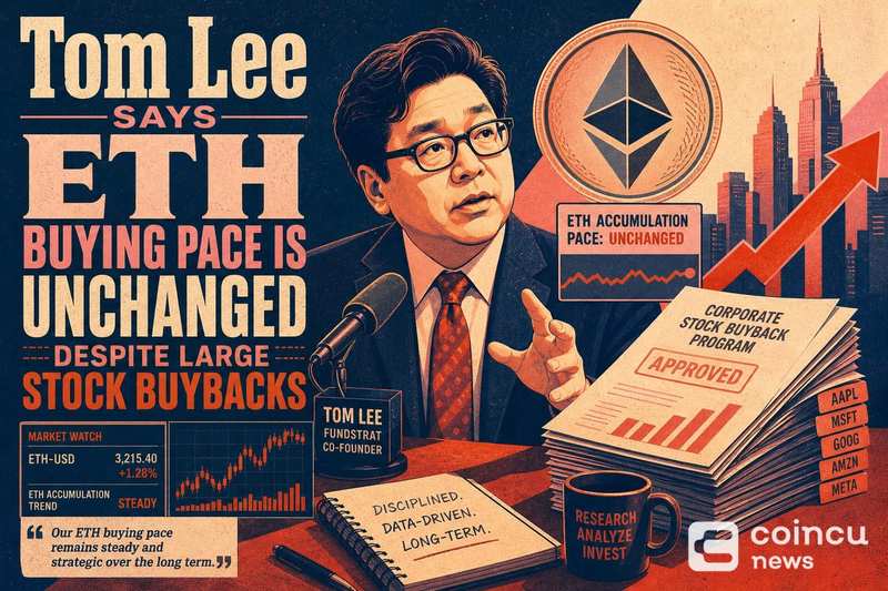 BitMine高管：回购不停，以太坊持仓持续加速
