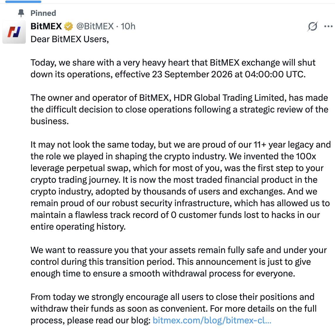 BitMEX关停引爆行业洗牌，合规平台加速崛起