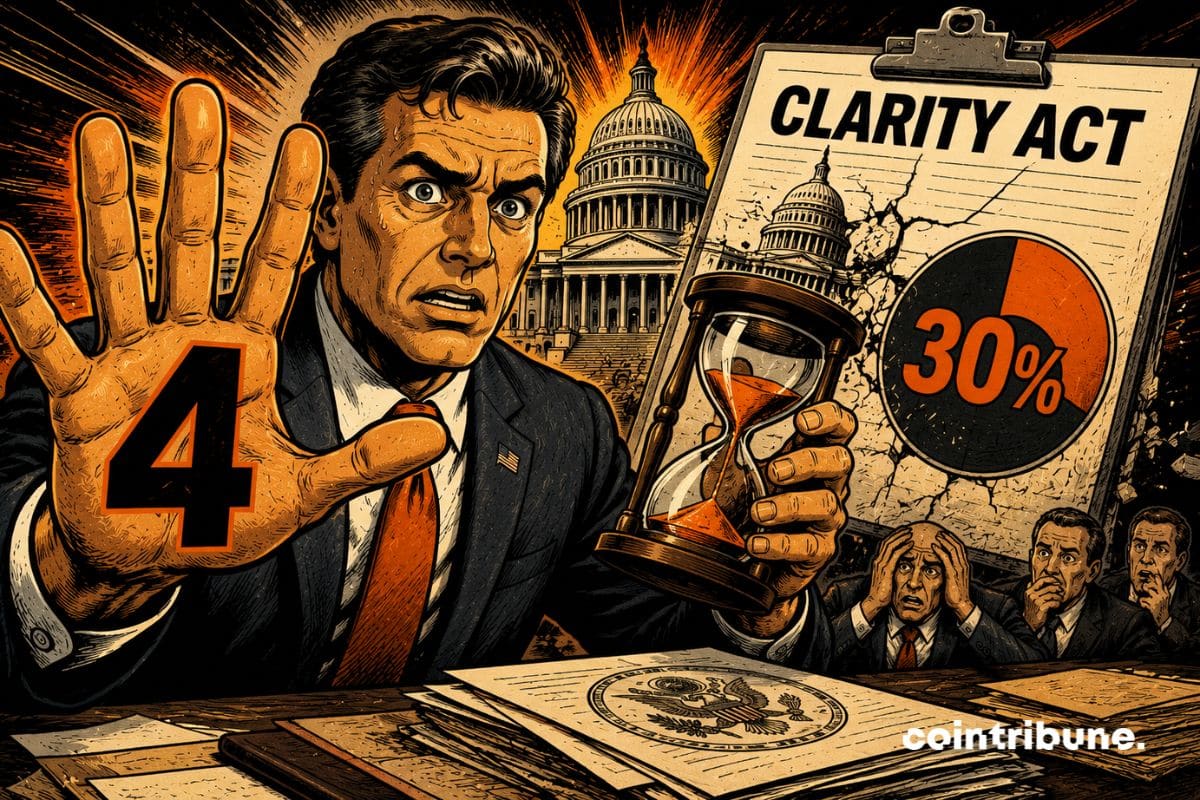 《CLARITY法案》4天倒计时：通过概率仅三成