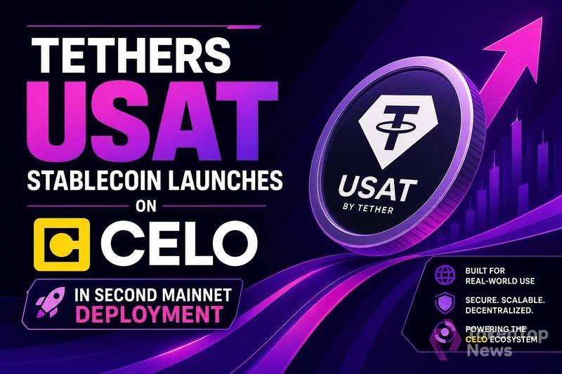 Tether USAT登陆Celo，多链布局加速