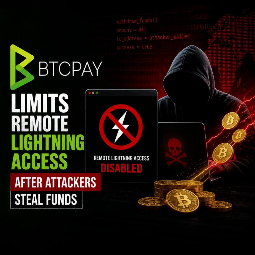 BTCPay Server紧急封禁远程闪电访问