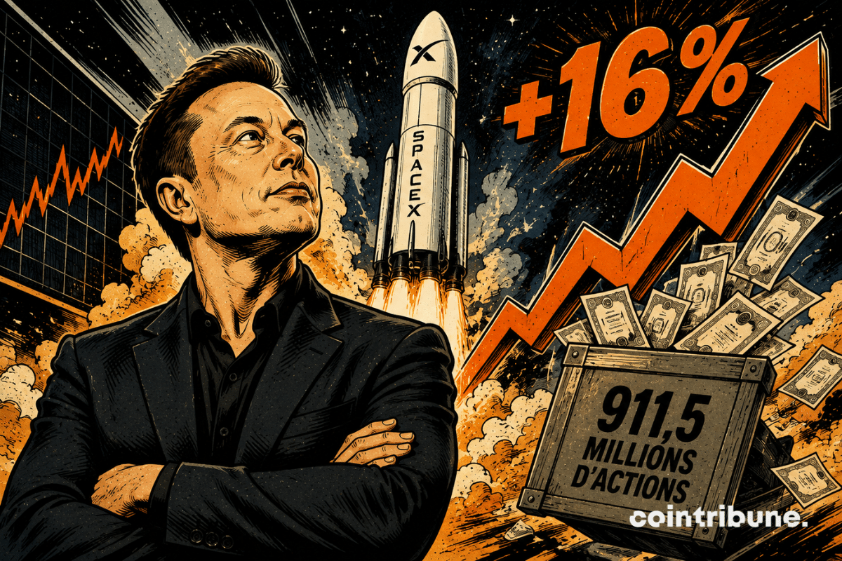 SpaceX解禁后股价逆势上涨，代币化交易掀热潮