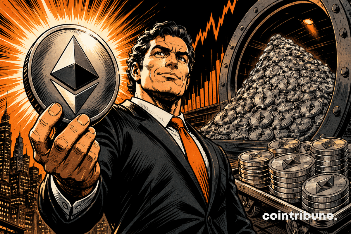 BitMine再投1400万增持以太坊，持仓逼近5%目标
