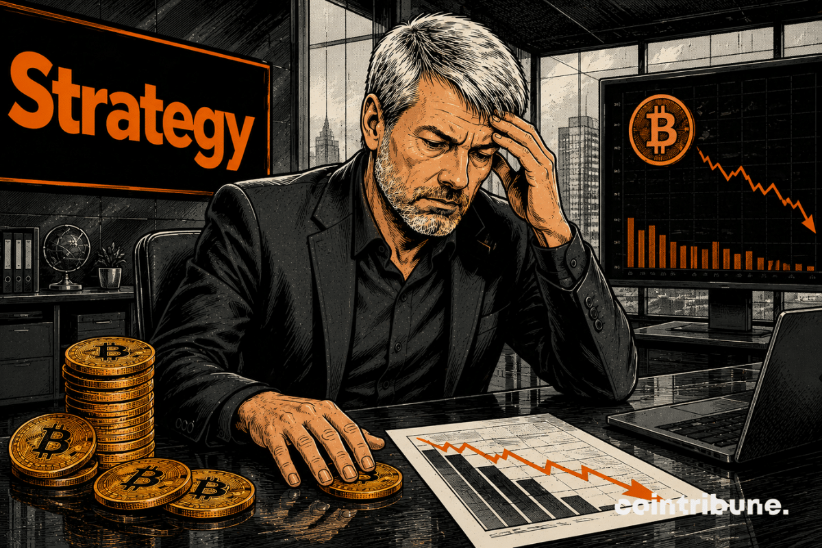 Strategy公司抛售比特币致1.02亿亏损，转型信号浮现