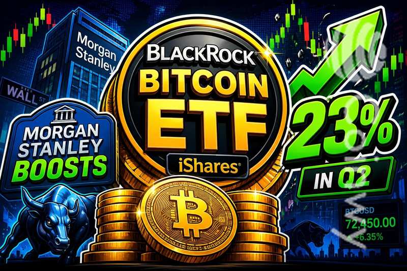 摩根士丹利加码贝莱德比特币ETF，机构入场持续升温