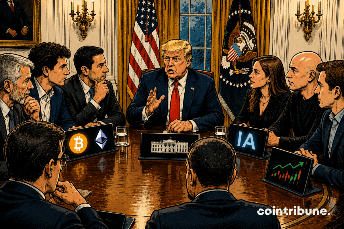 特朗普召集科技巨头共谋加密未来