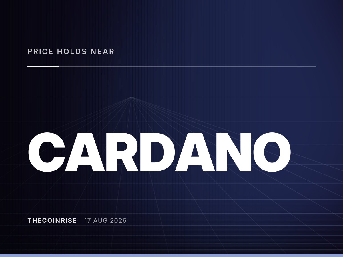 Cardano升级预告未提振ADA价格