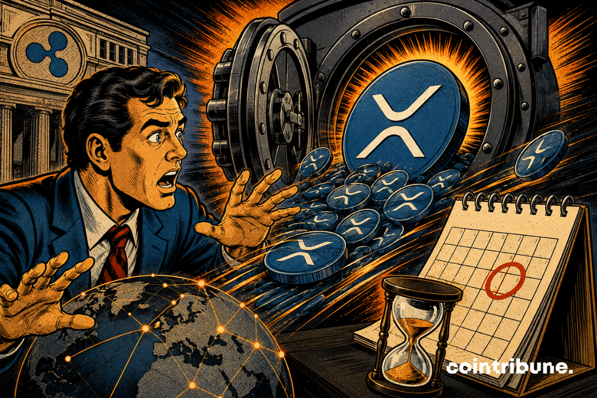 XRP解锁在即，技术支撑承压引关注