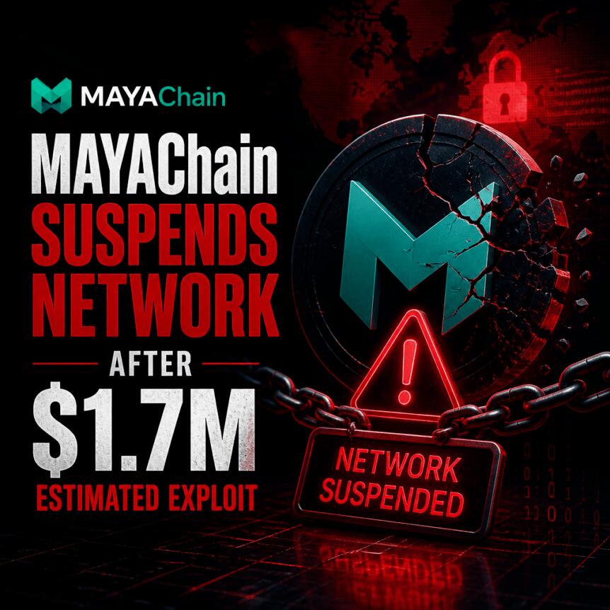 Maya Protocol遭黑客攻击致170万损失，流动性池缩水超千万