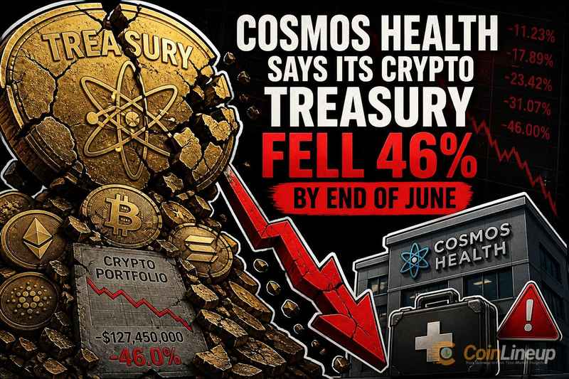 Cosmos Health资产库缩水46%：加密持仓波动引监管关注