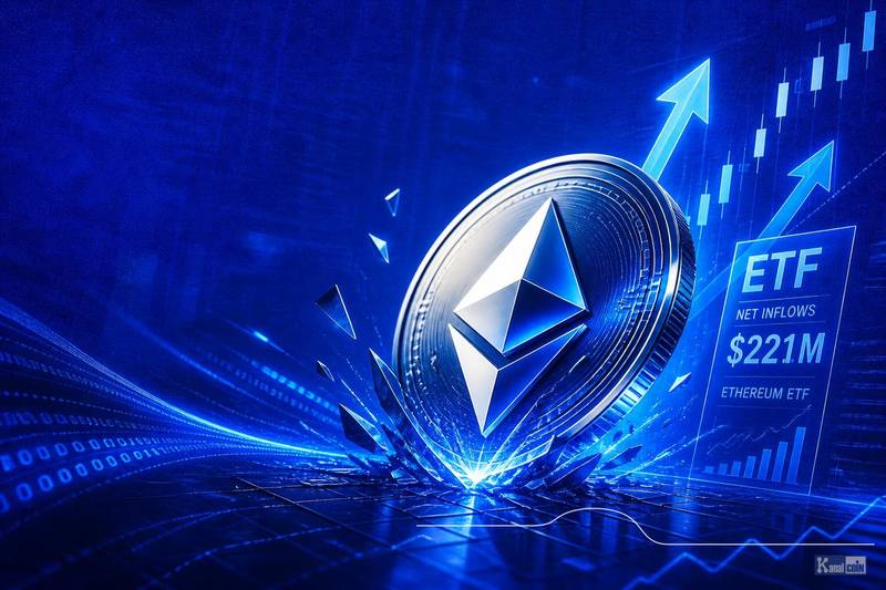以太坊ETF资金流入达2.21亿，市场期待突破新高