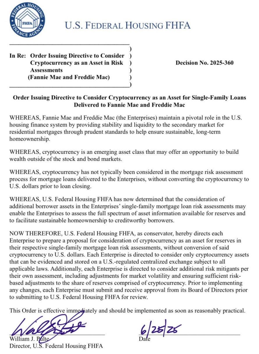 比特币抵押房贷落地：Coinbase与Better Mortgage开启新融资模式