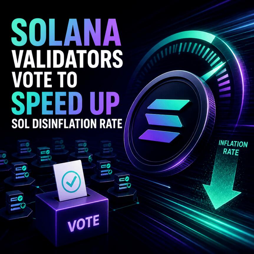Solana双倍通缩通过：通胀收敛加速，质押激励或缩水