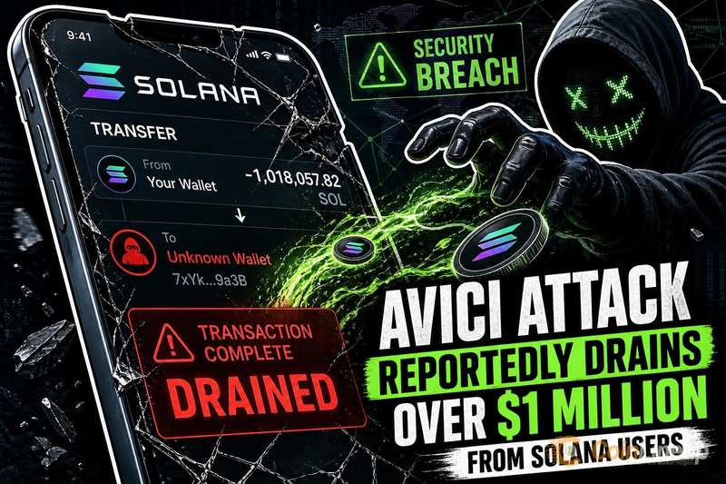 Solana用户遭“Avici”攻击损失超百万美元