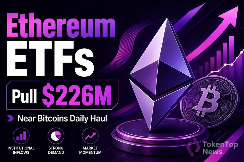 以太坊ETF单日吸金2.26亿，逼近比特币表现