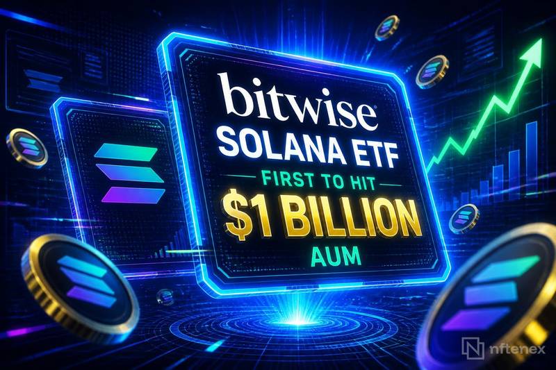 Bitwise Solana ETF AUM破10亿，首只里程碑产品诞生