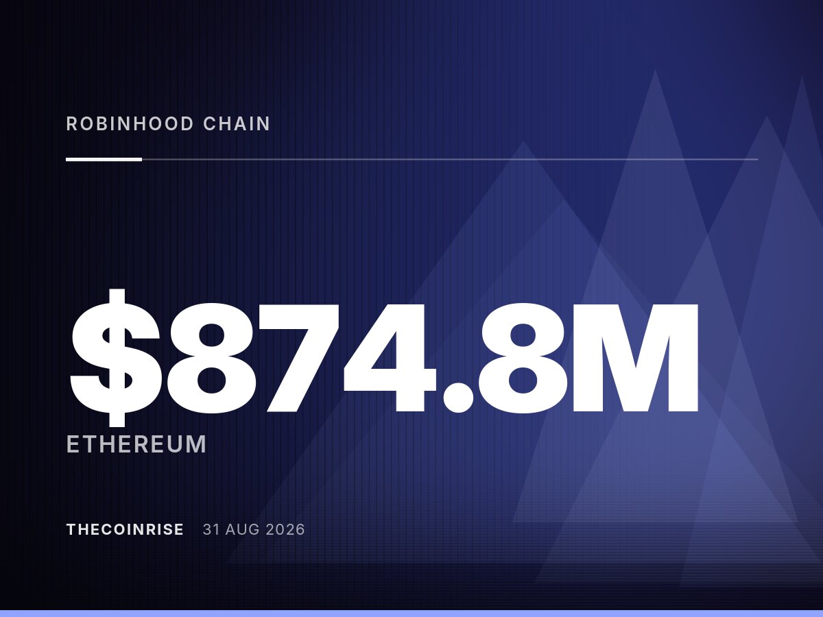 Robinhood Chain日交易额破8.7亿，应用收入首超以太坊
