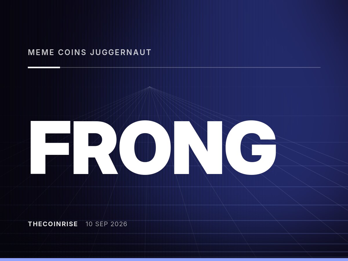 Meme币JUGGERNAUT和FRONG在登上Robinhood链资产页面后大幅上涨