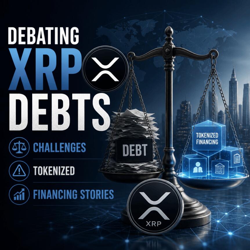 争论XRP债务挑战代币化融资故事