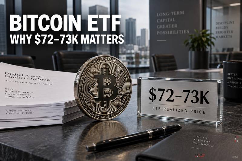 比特币ETF实现价格：为何72,000至73,000美元对BTC至关重要