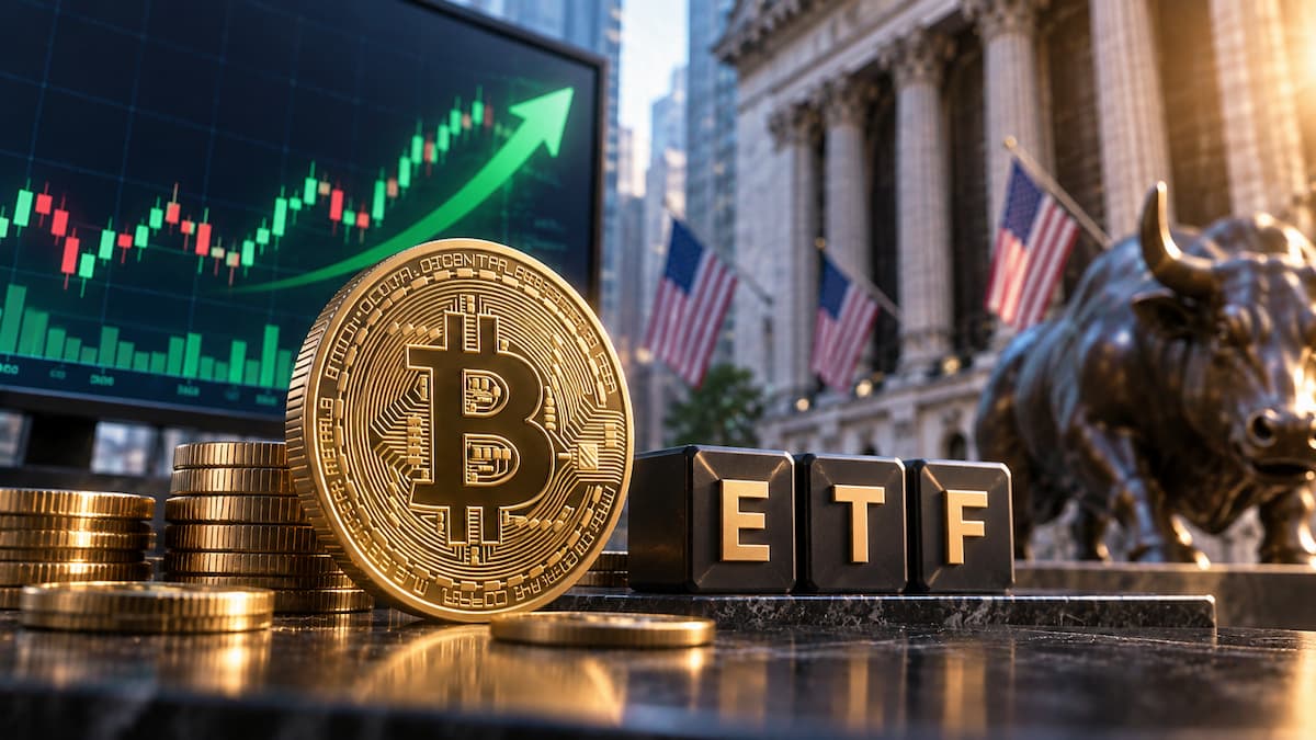 比特币ETF终结连续两日下跌势头