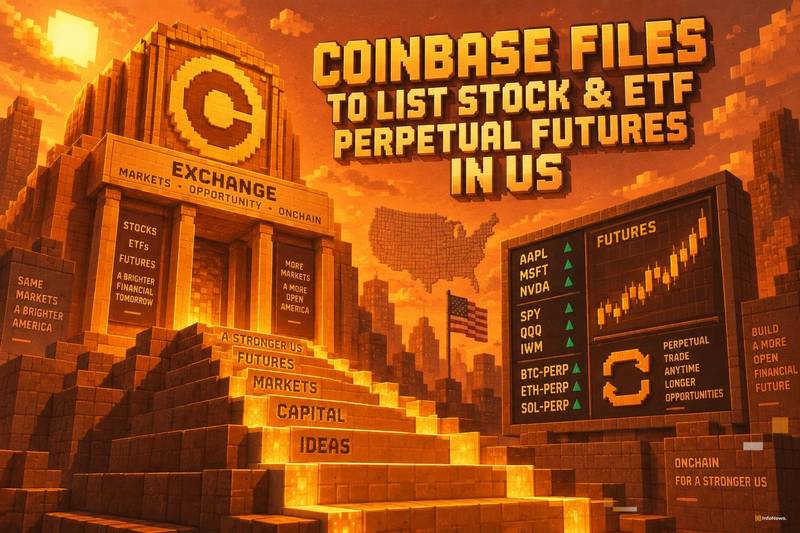 Coinbase申请在美国推出股票和ETF永续期货
