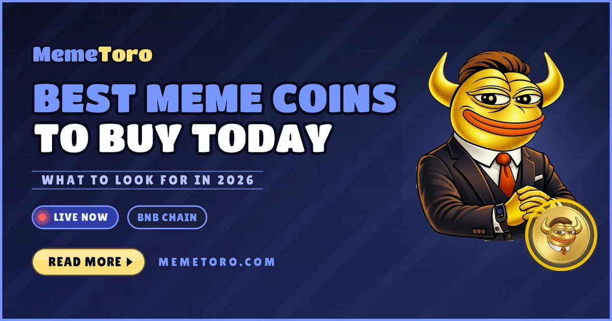 2026年五大Meme币：DOGE、SHIB、PENGU、BONK与MemeToro公平启动模式今日对比
