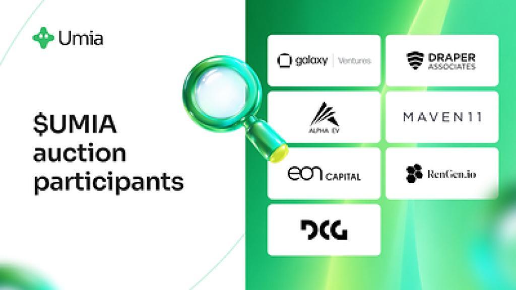Umia 完成 600 万美元融资，打造代币原生项目的链上发行平台，Galaxy Ventures、DCG 及 Draper Associates 等参投