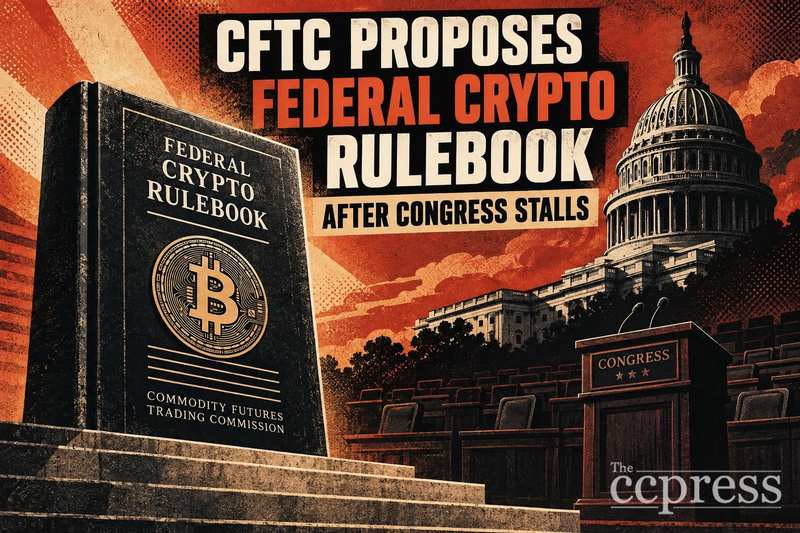 国会停滞不前，美国商品期货交易委员会（CFTC）提议出台联邦加密货币监管规则