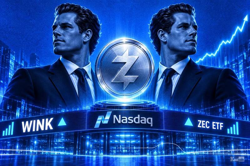 温克莱沃斯兄弟寻求ZEC ETF在纳斯达克上市，拟用WINK代码