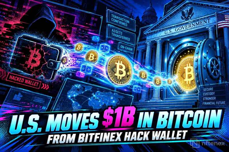 美国从Bitfinex黑客钱包转移10亿美元比特币
