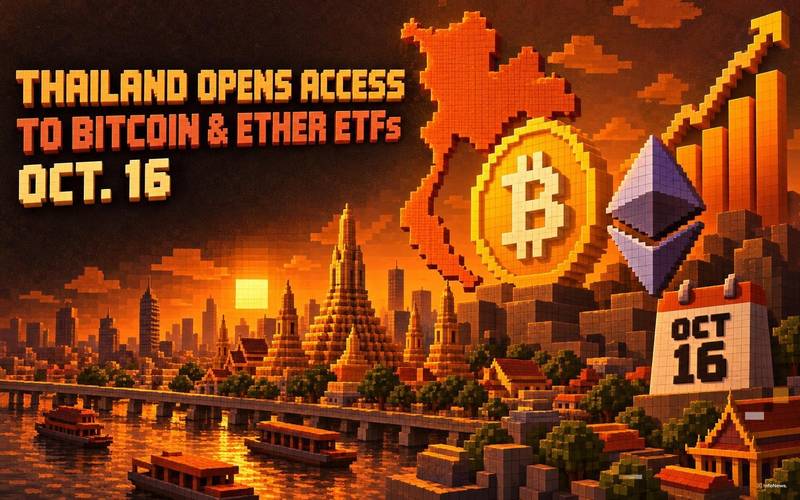 泰国10月16日开放比特币和以太坊ETF准入
