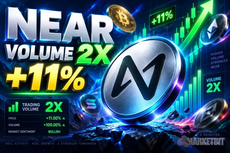 NEAR交易量翻倍，价格飙升11%