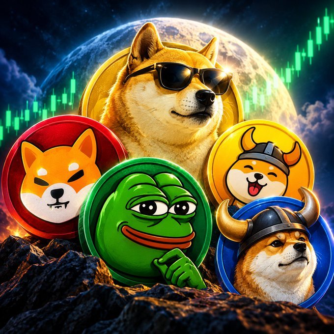 迷因币文化让DOGE、SHIB和PEPE成为焦点