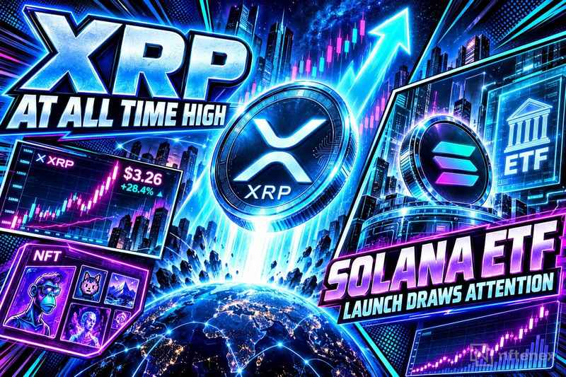 XRP创历史新高，Solana ETF推出引发关注