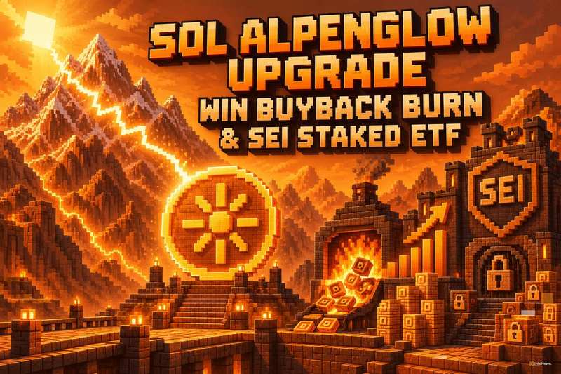 SOL Alpenglow升级，WIN回购销毁及SEI质押ETF
