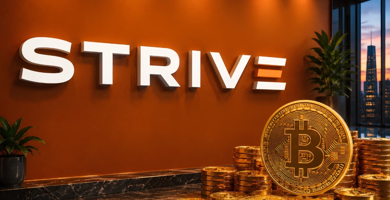 Strive 购入4,045枚比特币，数量是Strategy上周的15倍