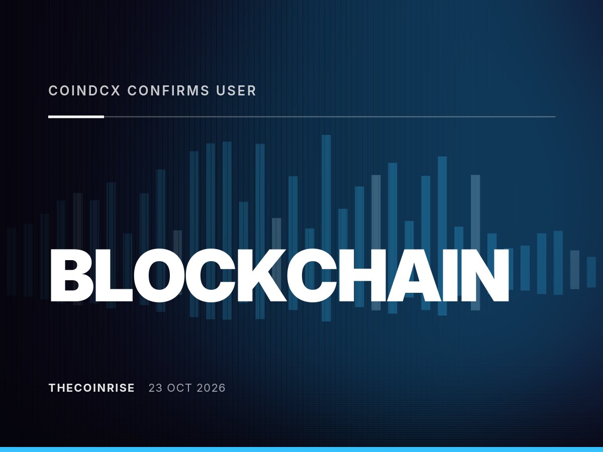 CoinDCX确认用户损失与发送至旧钱包地址的存款有关